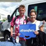Photograph of an eTransfers client who booked a Cancun airport transportation